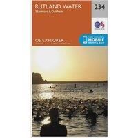Rutland Water Map | Stamford & Oakham | Ordnance Survey | OS Explorer Map 234 | England | Walks | Hiking | Maps | Adventure