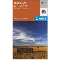 OS Explorer Map (238) East Dereham and Aylsham