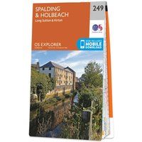 OS Explorer Map (249) Spalding and Holbeach