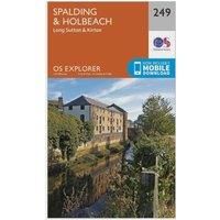 OS Explorer Map (249) Spalding and Holbeach