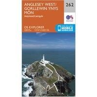Anglesey West / Gorllewin Ynys Mon Map | Holyhead / Caergybi | Ordnance Survey | OS Explorer Map 262 | Wales | Walks | Hiking | Maps | Adventure