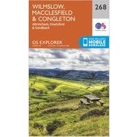 Wilmslow, Macclesfield & Congleton Map | Altrincham, Knutsford & Sandbach | Ordnance Survey | OS Explorer Map 268 | England | Walks | Hiking | Maps | Adventure