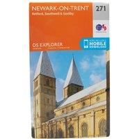 Ordnance Survey Explorer 271 Newark-on-Trent Map With Digital Version, Orange
