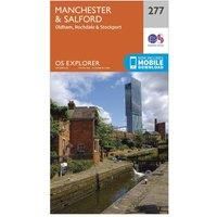 OS Explorer Map 277 Manchester and Salford (OS Explorer Paper Map)