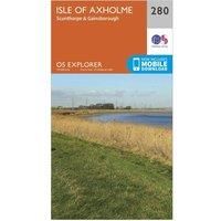 Ordnance Survey Explorer 280 Isle of Axholme, Scunthorpe & Gainsborough Map With Digital Version, Orange