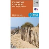 OS Explorer Map (285) Southport and Chorley (OS Explorer Paper Map)
