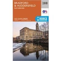 OS Explorer Map 288 Bradford and Huddersfield OS Explorer Paper Map