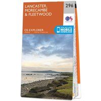 Lancaster, Morecambe and Fleetwood (OS Explorer Active Map)