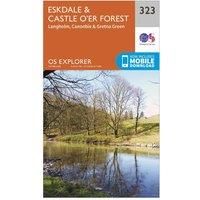 OS Explorer Map (323) Eskdale and Castle O'er Forest (OS Explorer Paper Map)