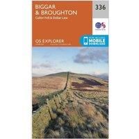 OS Explorer Map 336 Biggar and Broughton OS Explorer Paper Map