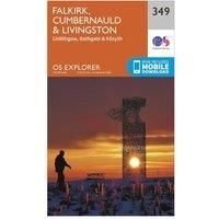 OS Explorer - 349 - Falkirk, Cumbernauld & Livingston