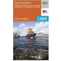 OS Explorer Map 353 Islay North OS Explorer Paper Map (OS Explorer Active Map)