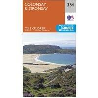 OS Explorer Map 354 Colonsay and Oronsay OS Explorer Paper Map (OS Explorer Active Map)