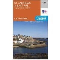 OS Explorer Map 371 St Andrews and East Fife OS Explorer Paper Map (OS Explorer Active Map)