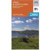 OS Explorer Map 376 Oban and North Lorn OS Explorer Paper Map (OS Explorer Active Map)