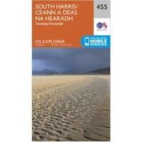 Ordnance Survey 455 Limited Edition BEN FOGLE South Harris Taransay Explorer Map
