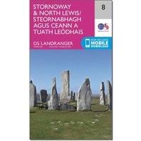 Stornoway & North Lewis by Ordnance Survey (Sheet map, folded, 2001)