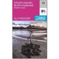 Ordnance Survey Landranger 10 Strathnaver, Bettyhill & Tongue Map With Digital Version, Pink