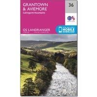 Landranger (36) Grantown, Aviemore & Cairngorm Mountains (OS Landranger Map)