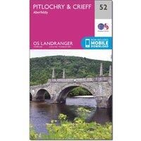 Landranger (52) Pitlochry & Crieff (OS Landranger Map)