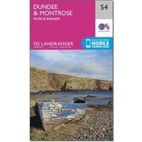 Landranger (54) Dundee & Montrose, Forfar & Arbroath (OS Landranger Map)