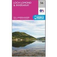 Loch Lomond & Inveraray Landranger Map 56 Ordnance Survey Latest