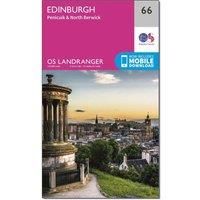 Landranger (66) Edinburgh, Penicuik & North Berwick (OS Landranger Map)