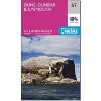 Landranger (67) Duns, Dunbar & Eyemouth (OS Landranger Map)