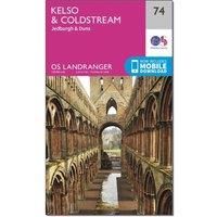 Landranger (74) Kelso & Coldstream, Jedburgh & Duns (OS Landranger Map)