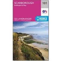 Ordnance Survey OS LANDRANGER 101, White
