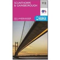Ordnance Survey Landranger 112 Scunthorpe & Gainsborough Map With Digital Version, Pink/D