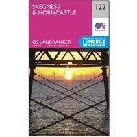 Ordnance Survey Landranger 122 Skegness & Horncastle Map With Digital Version, Pink