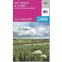 Ordnance Survey Landranger 170 Vale of Glamorgan, Rhondda & Porthcawl Map With Digital Version, Pink