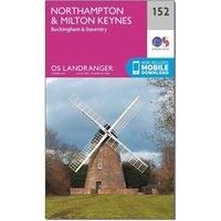 Landranger (152) Northampton, Milton Keynes,Buckingham & Daventry (OS Landranger Map)