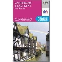 Landranger (179) Canterbury & East Kent, Dover & Margate (OS Landranger Map)