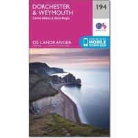 Landranger (194) Dorchester & Weymouth, Cerne Abbas & Bere Regis (OS Landranger Map)