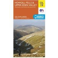 Howgill Fells & Upper Eden Valley Map | Yorkshire Dales National Park | Ordnance Survey | OS Explorer Map OL19 | England | Walks | Hiking | Maps | Adventure