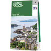 Western Scotland & the Western Isles (OS Road Map): OS Roadmap sheet 2