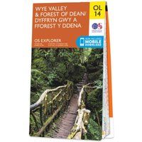 Wye Valley & Forest of Dean / Dyffryn Gwy a Fforest y Ddena Map | Monmouth & Chepstow | Ordnance Survey | OS Explorer Map OL14 | Wales | Walks | Hiking | Maps | Adventure