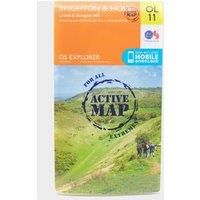 Ordnance Survey Explorer Active OL 11 Brighton & Hove Map, Orange/D