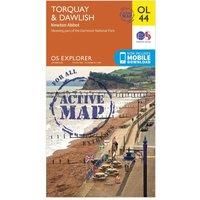 Torquay & Dawlish, Newton Abbot by Ordnance Survey (Sheet map, folded, 2015)