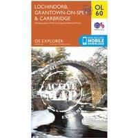 OS Explorer ACTIVE OL60 Lochindorb, Grantown-on-Spey & Carrbridge (OS Explorer Map Active)