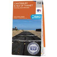 Canterbury and the Isle of Thanet by Ordnance Survey 9780319470220 | Brand New