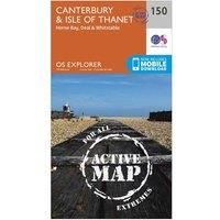 Canterbury and the Isle of Thanet by Ordnance Survey 9780319470220 | Brand New