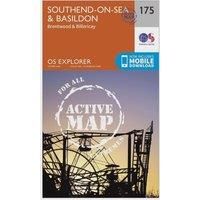 OS Explorer - 175 - Southend-on-Sea & Basildon