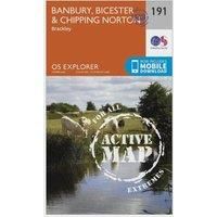 Banbury, Bicester and Chipping Norton by Ordnance Survey 9780319470633