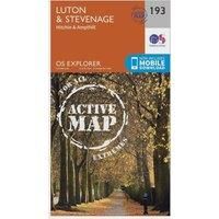 Luton and Stevenage by Ordnance Survey 9780319470657 | Brand New