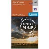 Explorer Active 247 Grantham Map With Digital Version, Orange