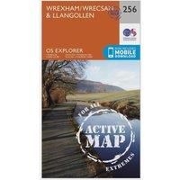 Wrexham / Wrecsam & Llangollen Map | Weatherproof | Clwydian Range & Dee Valley | Ordnance Survey | OS Explorer Active Map 256 | Wales | Walks | Hiking | Maps | Adventure