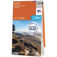Derby, Uttoxeter, Ashbourne and Cheadle by Ordnance Survey 9780319471319